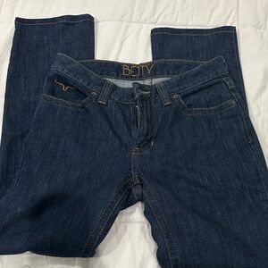 Kimes Ranch Women's Dark Blue Bootcut Jeans